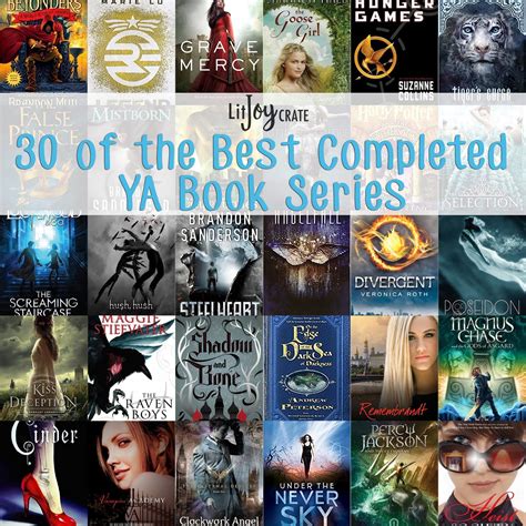 Author Robin King, Blog: 30 OF THE BEST COMPLETED YA BOOK SERIES