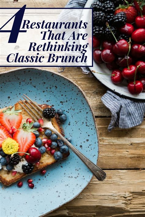 Four Restaurants That are Rethinking Classic Brunch | Discover.Luxury