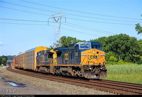 CSXT 7678 CSX Transportation (CSXT) GE C40-8W (Dash 8-40CW) at Fonda ...