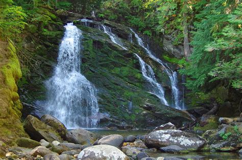 Upper Snow Creek Falls Photograph by Mike Wheeler - Fine Art America