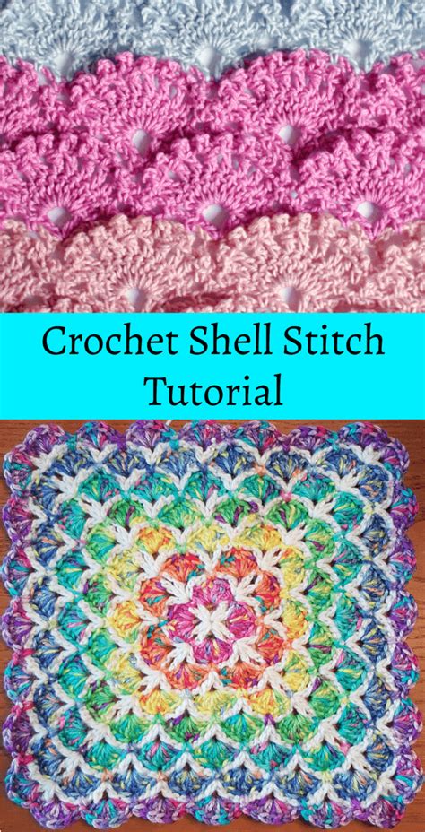 Crochet Shell Stitch Free Written Pattern And Video Tutorial