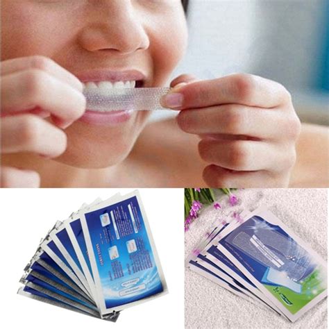 14 Pair 28Pcs Advanced Teeth Home Whitening Strips Tooth Bleaching Dental White Strip | Alexnld.com