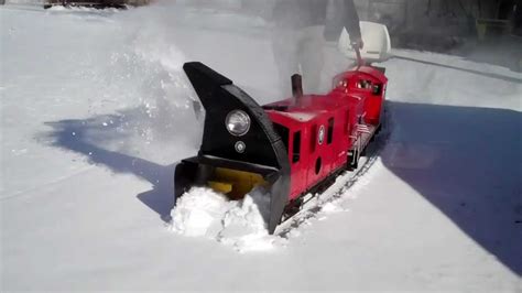 7 & 1/2" Gauge Rotary Snow Plow - YouTube