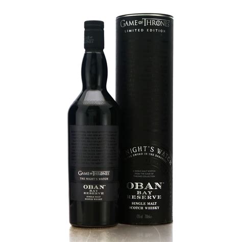 Oban Bay Reserve Game of Thrones / The Night's Watch | Whisky Auctioneer