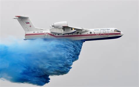 Beriev Be-200 Water Bombing Emergency Situations - Aircraft Wallpaper Flying Magazine