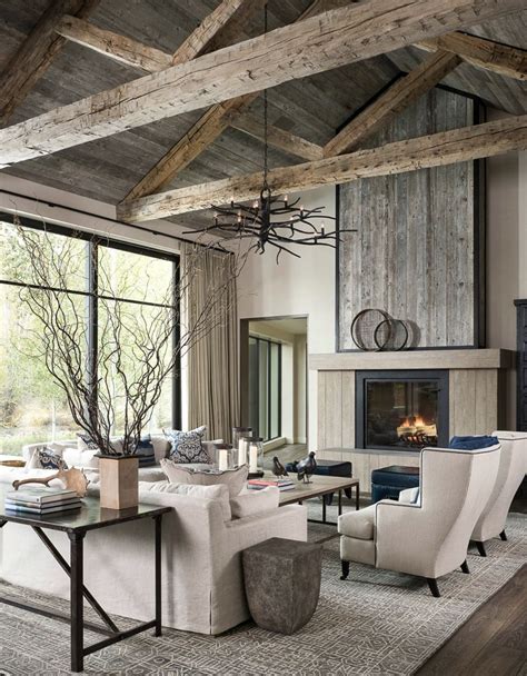 Modern Farmhouse Living Room with slipcovered sofa #farmhousestyle ...