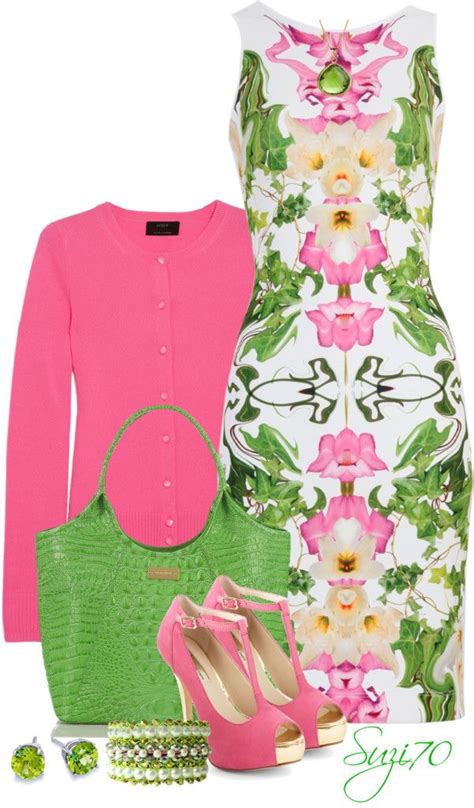 Pink and Green all day long! | Fashion, Style, Brunch outfit