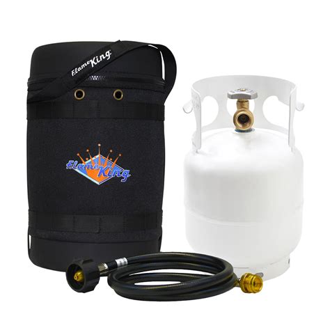 Propane Gas Hauler Kit 5lb Propane Tank, Adapter Hose and Insulated ...