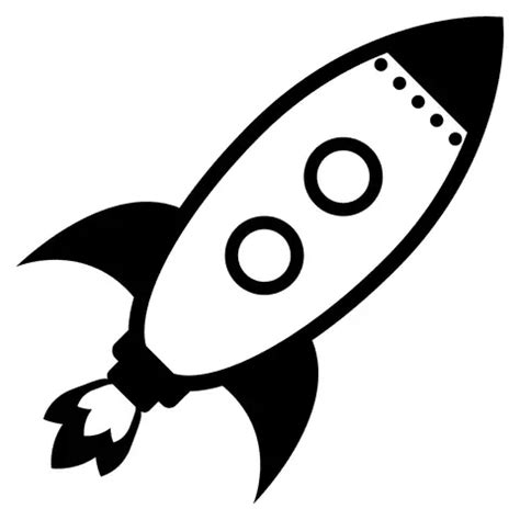 Rocket Emoji Image Coloring Pages - Coloring Cool