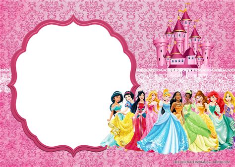 [Download 40+] 14+ Blank Disney Princess Name Tag Template Images jpg ...