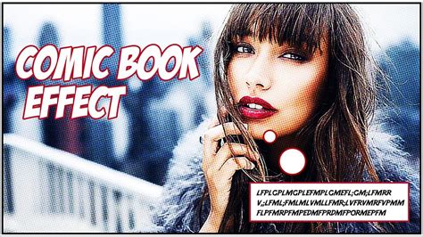 Photoshop Tutorial | Comic Book Effect - YouTube