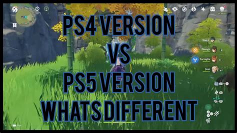 PS4 Version vs PS5 Version of Genshin Impact - Whats Different ...