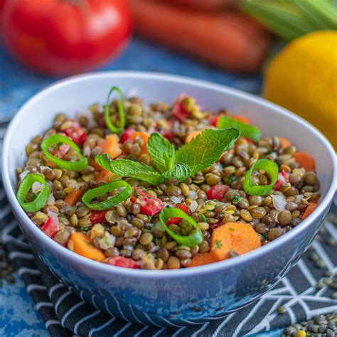 Salades de lentilles – Beauty Food facile et rapide | Recette | Salade de lentilles, Salade ...