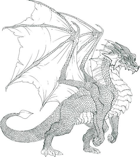 Fire Breathing Dragon Coloring Pages - Coloring Home