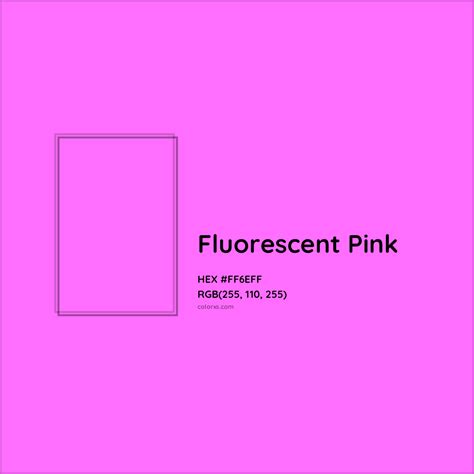 About Fluorescent Pink - Color meaning, codes, similar colors and paints - colorxs.com