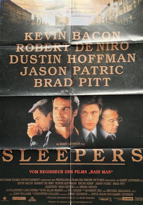 Sold at Auction: Sleepers 1996 Film Large Movie Poster 33x23.5 Inch. Good condition. All ...