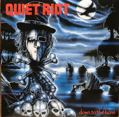 Quiet Riot – Down To The Bone (2017, Gatefold blue/black lagoon, Vinyl ...