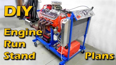 DIY Folding Engine Run Stand Build Plans for Ford, GM, and Mopar | Manuales de reparación ...