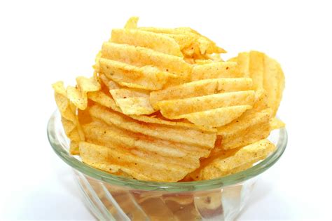 Potato Chips in a Bowl · Free Stock Photo