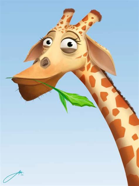 Melman (Madagascar) by AdriGonzalez on DeviantArt