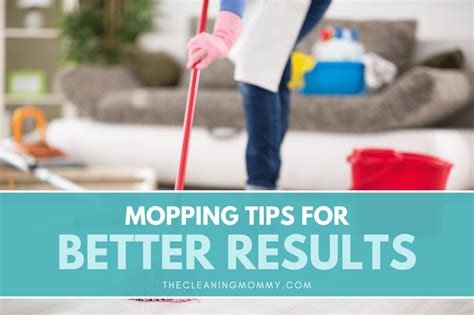 How to Mop A Floor (Avoid Common Mopping Mistakes) - The Cleaning Mommy