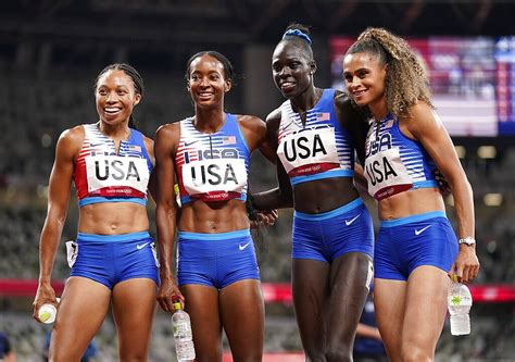 Allyson Felix's 11th Olympic medal comes in U.S. 4x400 relay | Northwest Arkansas Democrat-Gazette