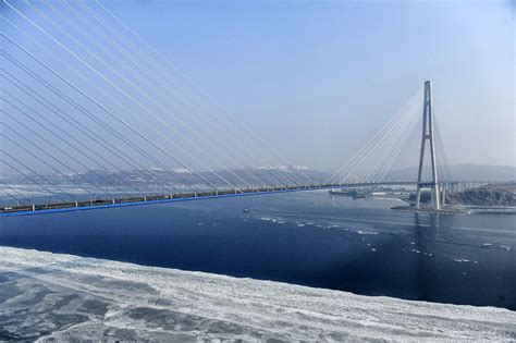 The Bridge to the Russky Island in Vladivostok · Russia Travel Blog