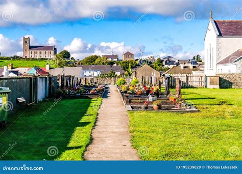 Ballyshannon / Ireland - August 22 2020 : the Cemetry is Located Next ...