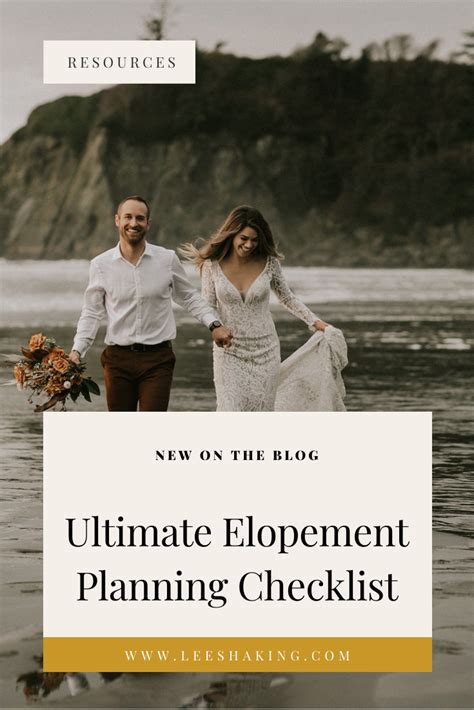 Elopement Planning Checklist | Leesha King Elopement Photographer