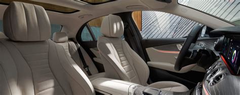 2022 Mercedes-Benz E-Class Interior Features & Dimensions