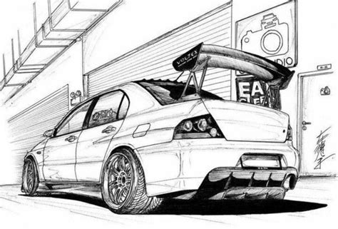 Incredible | Car drawings, Car artwork, Cool car drawings