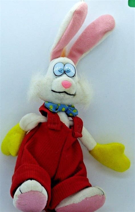 ROGER RABBIT Small 6" Plush Poseable Ears Who Framed Roger Rabbit ...