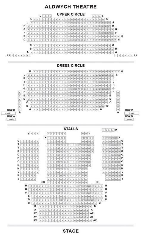 Aldwych Theatre London Seating Plan for Tina Turner the Musical