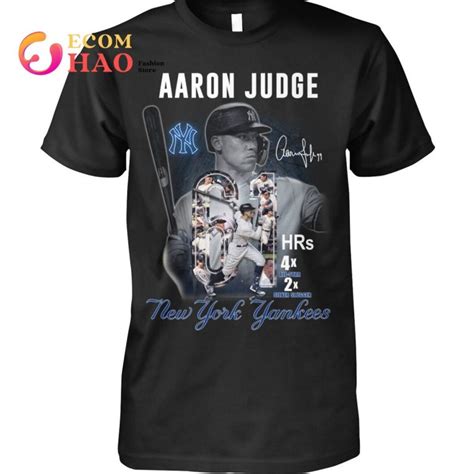 Mlb Aaron Judge New York Yankees T-Shirt - Ecomhao Store