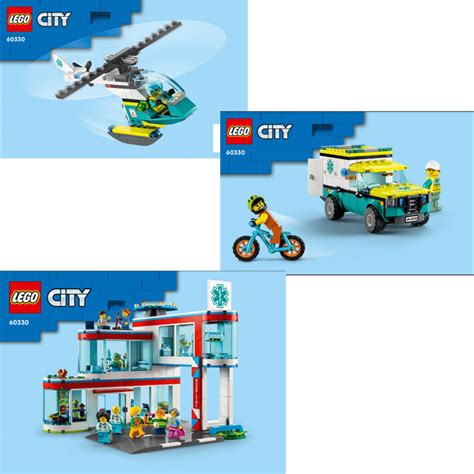 LEGO Hospital Set 60330 Instructions | Brick Owl - LEGO Marketplace