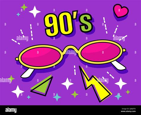 Neon retro narrow sunglasses collection 90s. Women's and men's ...