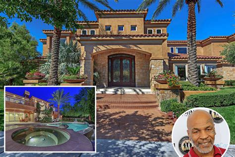 Inside Mike Tyson’s £2.5million Las Vegas house in gated community with ...