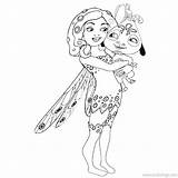 Mia And Me Coloring Book Pages sketch template