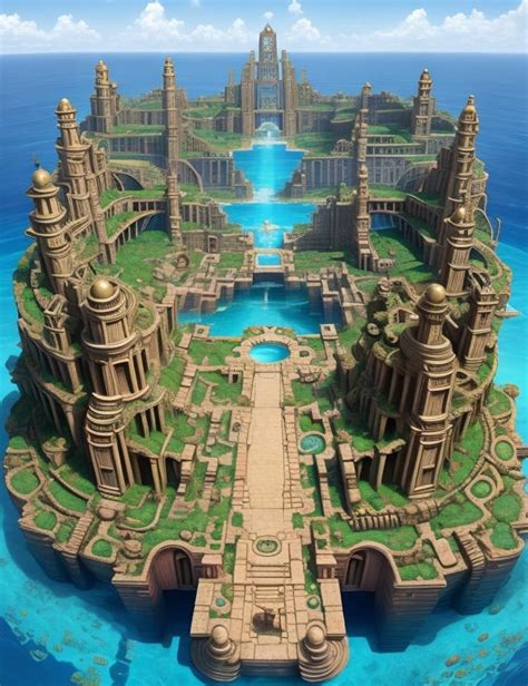 The Lost City of Atlantis: Myth or Reality? | by Red History Riddle | Medium