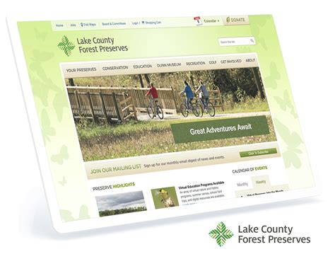 Forest Preserve Web and Application Development on idev | Lake County ...