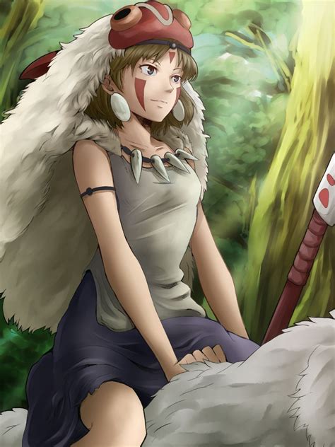 /San (Mononoke Hime)/#430498 - Zerochan | Studio ghibli movies ...