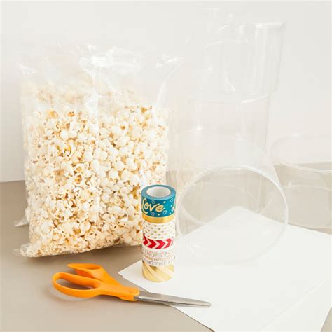 Adorable He "Popped" The Question Popcorn Favors!