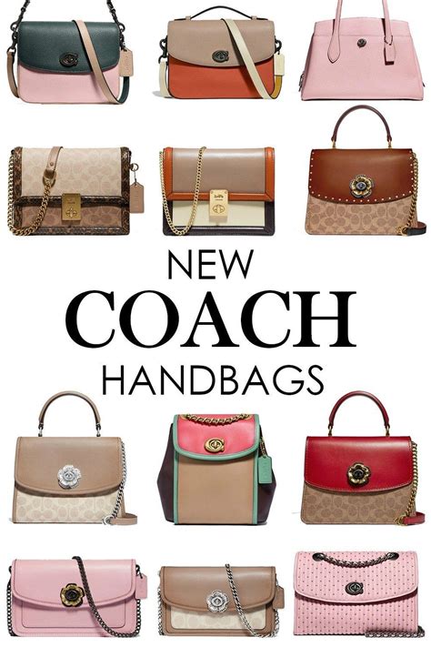 The New COACH Handbags I Modern Classics I DreaminLace.com | New coach handbags, Coach handbags ...