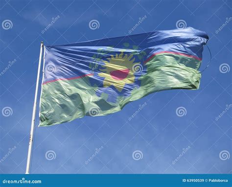 Flag of Buenos Aires stock image. Image of front, flag - 63950539