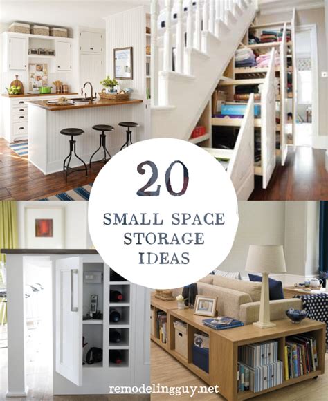 20 Small Space Storage Ideas - RemodelingGuy.net