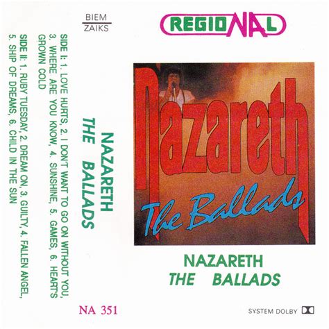 Nazareth – The Ballads (Cassette) - Discogs