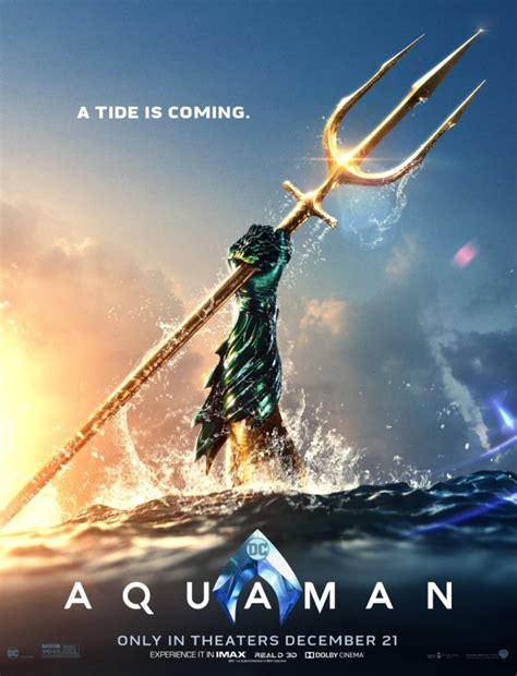 AQUAMAN: New Poster & Extended Video - BATMAN ON FILM