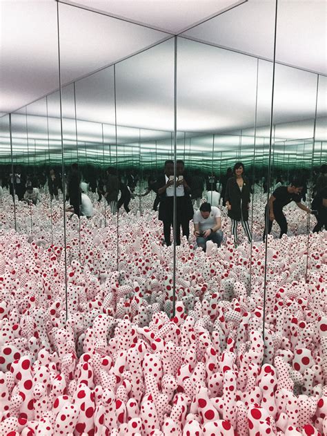 Yayoi Kusama: Infinity Mirrors — THE GLOSSIER