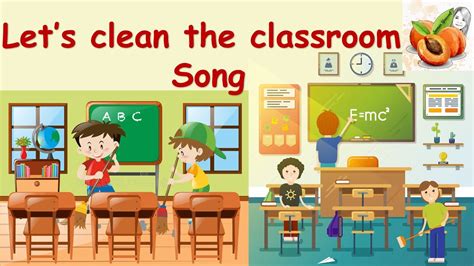 Let's clean the classroom Song - YouTube