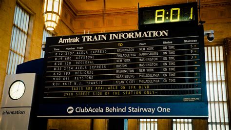 Amtrak - Train Schedule - Philadelphia 30th Street Station… | Flickr